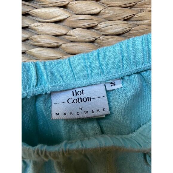 Linen Pants Blue - Picture 4 of 6